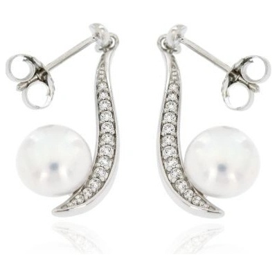 Zlatnictví U Kostela visací náušnice s perličkou 299920560