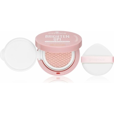 Essence Brighten Up! Cushion Foundation make-up v houbičce 02 ivory 12 g