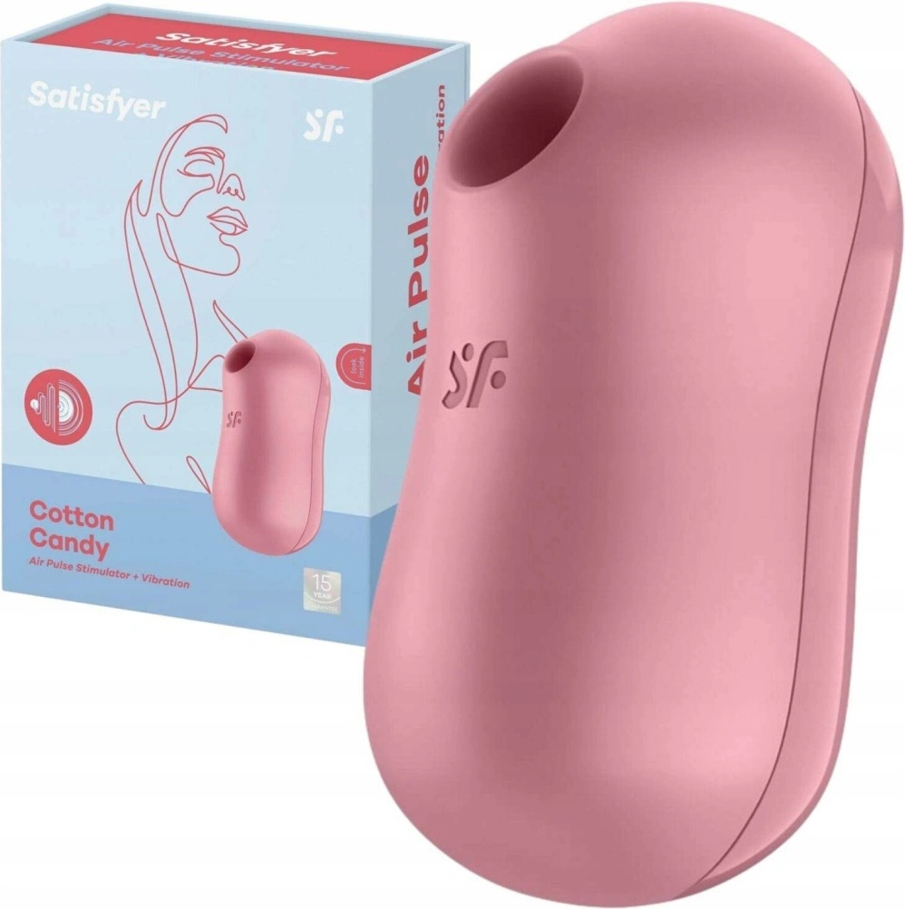Satisfyer Cotton Candy red