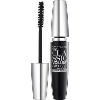 Maybelline Classic Volum' Express Mascara Extra Black riasenka pre predĺženie a natočenie rias 10 ml