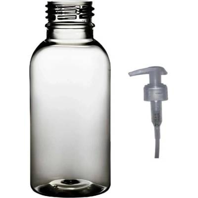 Tera plastová lahvička čirá s transparentní pumpičkou 100 ml