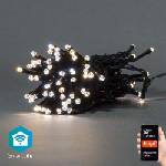 Nedis WIFILX02W50 - LED гирлянда с 50 LED, 8 функции, 5 m, IP65, Wi-Fi Tuya (NE0501)