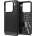 Spigen Xiaomi 15 SPIGEN RUGGED ARMOR силиконов протектор за телефон, устойчив на удар, карбонов модел, ЧЕРЕН ACS08859 (ACS08859)