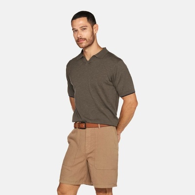 Geox Khaki pánské polotričko Polo Khaki