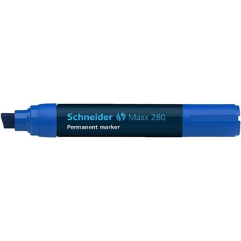 Schneider Алкохолен маркер, 4-12 мм, изрязан, SCHNEIDER "Maxx 280", син 128003 (128003)