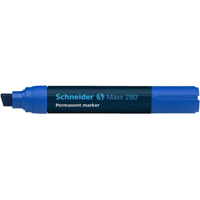 Schneider Алкохолен маркер, 4-12 мм, изрязан, SCHNEIDER "Maxx 280", син 128003 (128003)