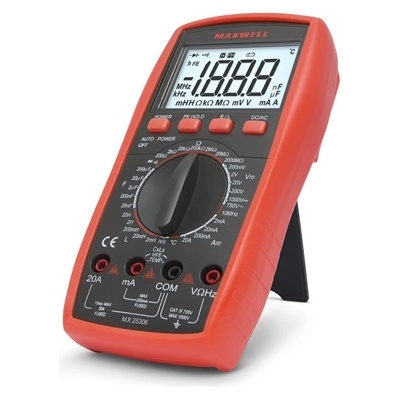 Maxwell 25306 Цифров мултиметър с измерване на индуктивност (25306) (25306)