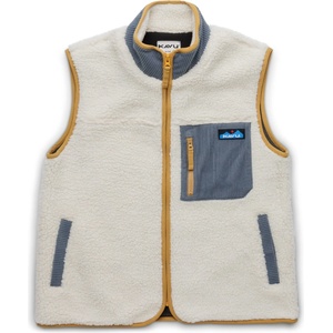 KAVU Дамски поларен елек KAVU Women's Ozette Fleece vest - Natural (132-1652-0212)