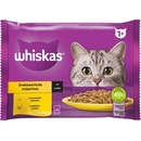 Whiskas hydinový výber kura a morka v šťave 4 x 85 g