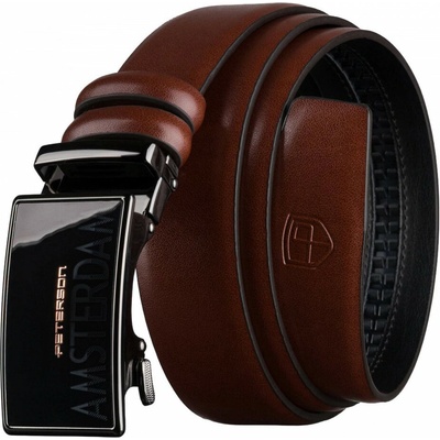 Peterson pásek PTN A022 automat kůže hnědá