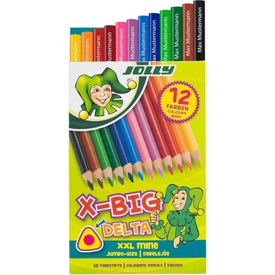 Jolly 3399-0001 Delta X Big 12 farbičky