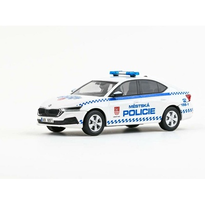 Abrex ŠKODA OCTAVIA IV SEDAN 2020 MĚSTSKÁ POLICIE MĚLNÍK 1:43