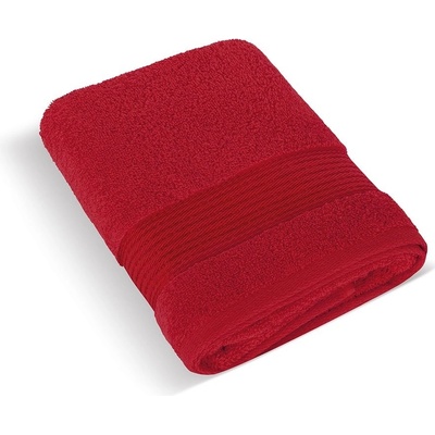 Bellatex Kolekce Proužek - Osuška 17/14 - 70x140 cm - červená