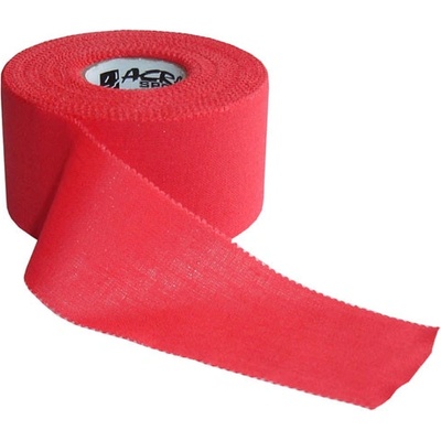 Acra kinezio tape červená 2,5 cm x 5 m