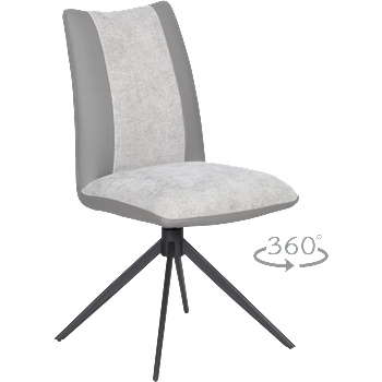 Carmen Трапезен стол tulsa - светлосив (3532360)