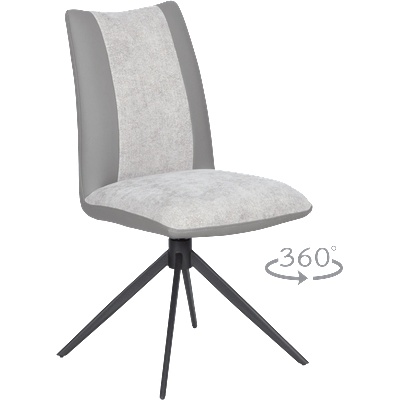 Carmen Трапезен стол tulsa - светлосив (3532360)