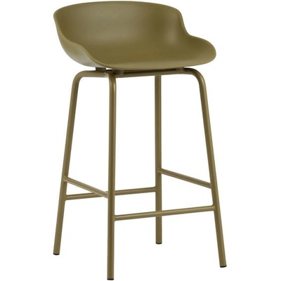 Normann Copenhagen Hyg Barstool 65 olive