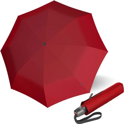 Knirps T.200 Red elegantní plně automatický deštník červený