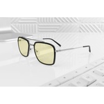 GUNNAR Компютърни очила GUNNAR Baron Silver - Amber (GUN-BAR-05001) - cybertrade