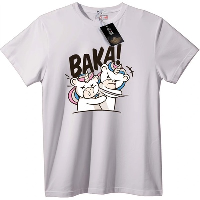 NOONEBRAND Тениска Baka Еднорог - 5XL, Black