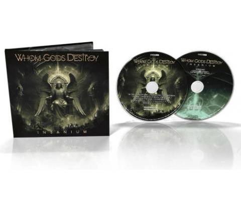 WHOM GODS DESTROY - Insanium CD