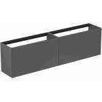 Ideal Standard Atelier Conca стенен шкаф с 2 чекмеджета 200 см мат антрацит (T3999Y2)