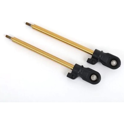 Traxxas Оси за амортисьори Traxxas Shock shaft, 80mm (GT-Maxx) (TiN-coated) (2) (assembled with rod ends and steel hollow balls) TRX9662T (TRX9662T)