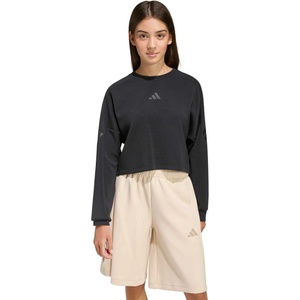 Adidas Блуза future icons 3 stripes cropped sweatshirt (kb6904)