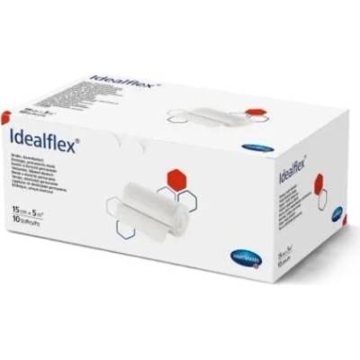 Idealflex obväz elastický krátkoťažný 15 cm x 5 m 1 bal.