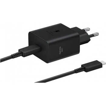 Samsung Оригинално бързо зарядно Samsung PD 45W Wall Charger, Черно