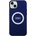 Audi Кейс Audi IML Big Logo MagSafe за iPhone 15 Plus / 14 Plus, син (AUDI000084-0)