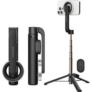 Araree Selfie Stick M1 Magfie Pod MagSafe Tripod за телефон, черен (ARA000132)