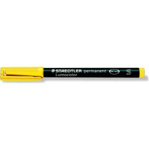 STAEDTLER Алкохолен маркер OHP, 0, 4 mm, STAEDTLER "Lumocolor 313 S", жълт 313-1 (313-1)