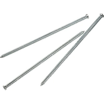 PROFISTYL Turbošroub se zápustnou hlavou - standard Varianta: Turbo šroub s plochou hlavou, 7,5 mm x 122 mm, T30, kovový, materiál: kov, rozměry: 7,5 mm x 122 mm – Hledejceny.cz