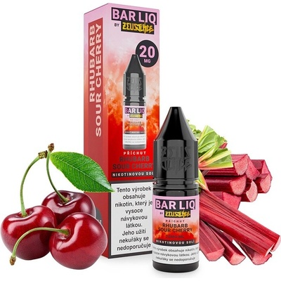 Zeus Juice Bar Salts Rhubarb Sour Cherry 10 ml 20 mg
