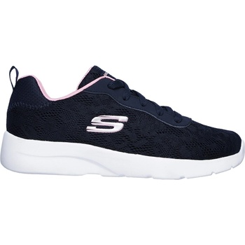 Skechers Дамски маратонки Skechers Dynamight 2.0 Homespun Ladies Trainers - Navy/Pink