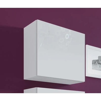 Cama meble Шкаф Cama Квадрат VIGO 50/50/30 бяло/бял гланц (WIK VIGO b/b)