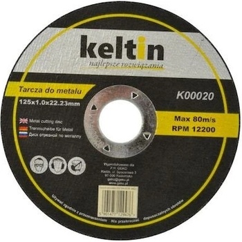 Ketlin Kotouč řezný 125 x 1,0 x 22,2 mm K00020