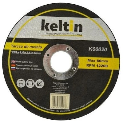 Ketlin Kotouč řezný 125 x 1,0 x 22,2 mm K00020