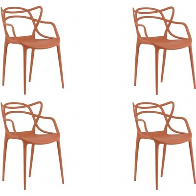 Textilomanie Kato terakotová 4 ks