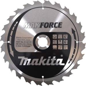 Makita - Нож за трион за дърво, 270x30 мм, 24 зъба B-32172 (B-32172)