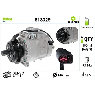 Kompresor, klimatizace VALEO 813329 VA 813329