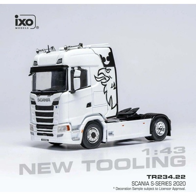 Scania S Series 2020 Bílá IXO 1:43