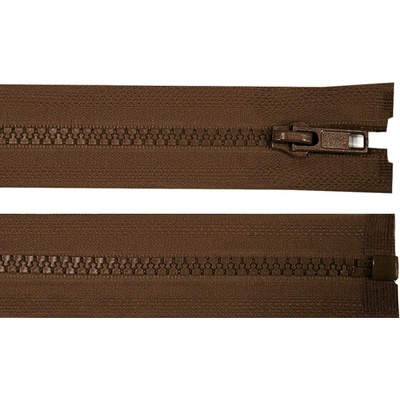 Kostěný zip No 5 délka 80 cm bundový Varianta: 304 hnědá čokoládová, Balení: 1 ks