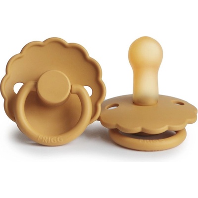 Frigg Daisy kaučuk cumlík Honey Gold 1×1 ks