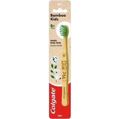 Colgate Bamboo Kids Бамбукова четка за зъби 6+ (2638)