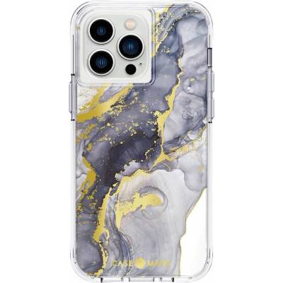 Case-Mate Tough Print Case - дизайнерски кейс с висока защита за iPhone 13 Pro Max, iPhone 12 Pro Max (лилав)