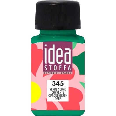 Maimeri Idea Stoffa farby na textil 345 opaque green deep 60 ml