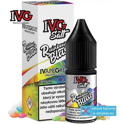 IVG Salt Rainbow Blast 10 ml 10 mg
