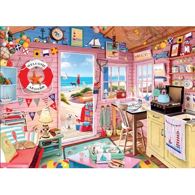 EUROGRAPHICS - Puzzle Beach Cottage - Ray Powers - 1 000 piese